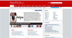 Desktop Screenshot of beyazportal.com